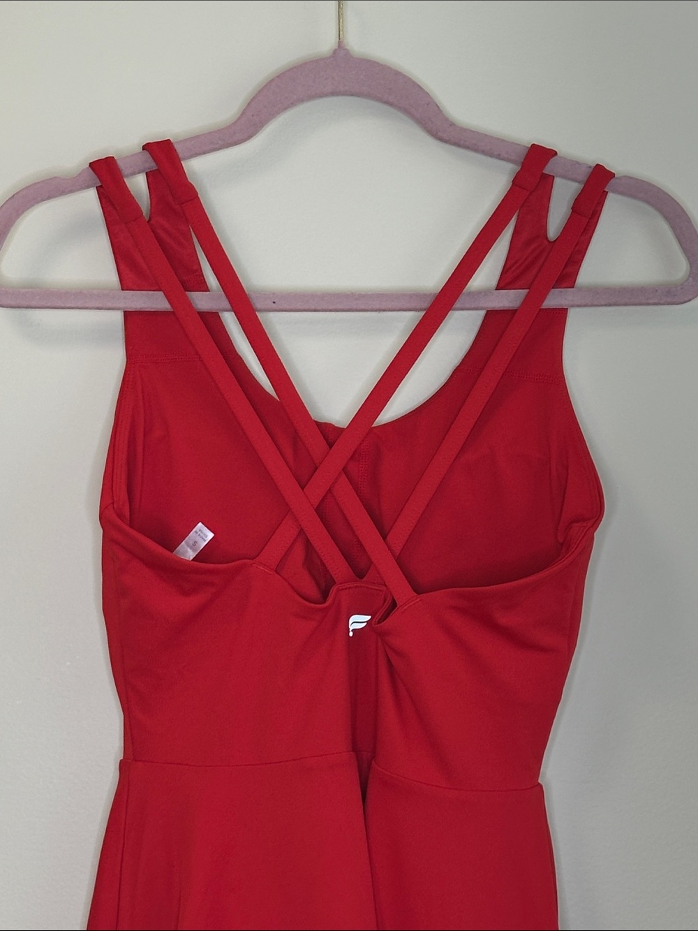 Fabletics Red Activewear Dress Size Small - Picture 5 of 7